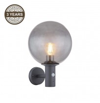 WALL LAMP DH07.071 15W E27 PIR SMOKY
