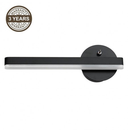 WALL LED LIGHT SAFI 6W 40K ML6346 BLACK