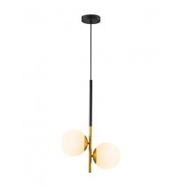 PENDANT LIGHT RAILE 2XE27 GOLD
