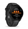Garmin Forerunner 165 3.05 cm (1.2") AMOLED 43 mm Digital 390 x 390 pixels Touchscreen Black GPS (satellite)