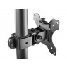 Equip Desk stand 13"-32"/1TFT 360° articulated 9kg black retail