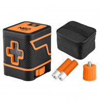 Cross laser level 15 m, zielony, etui