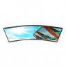 AOC | Curved Monitor | CU34P2A | 34 " | VA | 21:9 | 100 Hz | 1 ms | 3440 × 1440 | 300 cd