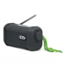 Muse | Portable Solar Radio with Crank and Flashlight | MH-08 MB | AUX in | Bluetooth | FM radio