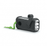 Muse | Portable Solar Radio with Crank and Flashlight | MH-08 MB | AUX in | Bluetooth | FM radio