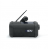 Muse | Portable Solar Radio with Crank and Flashlight | MH-08 MB | AUX in | Bluetooth | FM radio