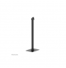 Neomounts Floor stand | Tilt, Rotate | FL15-627BL1 | Maximum weight (capacity) 3 kg | Black