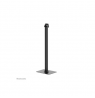 Neomounts Floor stand | Tilt, Rotate | FL15-627BL1 | Maximum weight (capacity) 3 kg | Black