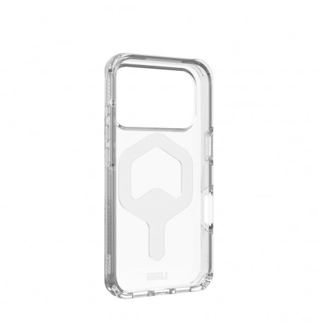 Urban Armor Gear Plyo mobile phone case 16 cm (6.3") Cover Transparent, White