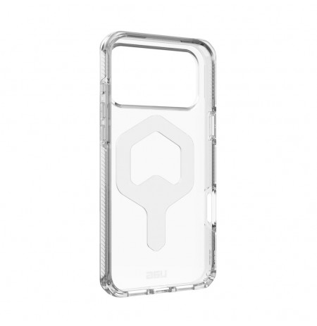 Urban Armor Gear Plyo mobile phone case 17.5 cm (6.9") Cover Transparent, White