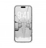 Urban Armor Gear Plyo mobile phone case 17.5 cm (6.9") Cover Transparent, White