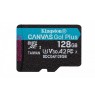 KINGSTON 128GB UHS-I microSD Memory Card with SD Adapter (Class 10, U3, V30)