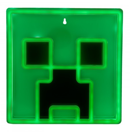 Paladone Minecraft Creeper Wall Mountable LED Neon Light