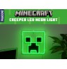 Paladone Minecraft Creeper Wall Mountable LED Neon Light