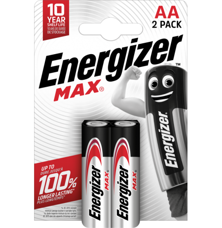 Energizer battery Max Alkaline AA CHP2