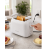 Brock BT 1008 WH Toaster 650-750W, White