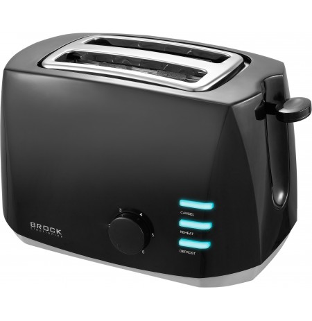 Brock BT 1005 BK Toaster 800W, Black