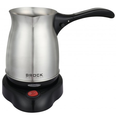 Brock ECP 105 Turkish Coffee Maker, Black/Steel