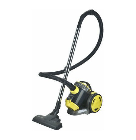 Brock BVC 8056 YT Cyclone Bagless Vacuum Cleaner 800W, Black/Yellow