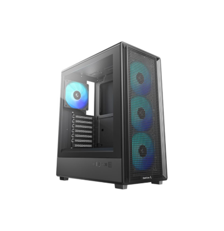 Deepcool Case | CC550 4F | Mid Tower | ATX PS2 (maximum length: 180 mm) | Black