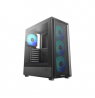 Deepcool Case | CC550 4F | Mid Tower | ATX PS2 (maximum length: 180 mm) | Black
