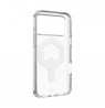 Urban Armor Gear Plyo mobile phone case 17.5 cm (6.9") Cover Silver, Transparent