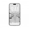 Urban Armor Gear Plyo mobile phone case 17.5 cm (6.9") Cover Silver, Transparent