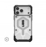 Urban Armor Gear Pathfinder mobile phone case 17.5 cm (6.9") Cover Silver, Transparent