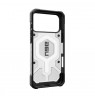 Urban Armor Gear Pathfinder mobile phone case 17.5 cm (6.9") Cover Silver, Transparent