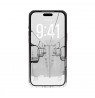 Urban Armor Gear Plyo mobile phone case 17.5 cm (6.9") Cover Black, Transparent
