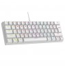 RAMPAGE PLOWER K60 Mechanical Keyboard White