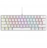 RAMPAGE PLOWER K60 Mechanical Keyboard White