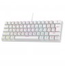 RAMPAGE PLOWER K60 Mechanical Keyboard White
