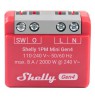 Shelly 1PM Mini Gen4 Smart switch Red