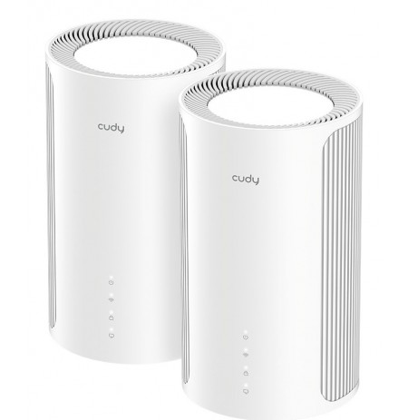 Cudy M11000 Tri-band (2.4 GHz / 5 GHz / 6 GHz) Wi-Fi 7 (802.11be) White 4 Internal