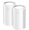 Cudy M11000 Tri-band (2.4 GHz / 5 GHz / 6 GHz) Wi-Fi 7 (802.11be) White 4 Internal