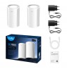 Cudy M11000 Tri-band (2.4 GHz / 5 GHz / 6 GHz) Wi-Fi 7 (802.11be) White 4 Internal