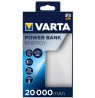 Varta Energy 20000 Lithium Polymer (LiPo) 20000 mAh Black, White