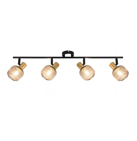 SPOT LIGHT SHADOW 4XE14 BLACK/GOLD