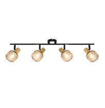 SPOT LIGHT SHADOW 4XE14 BLACK/GOLD
