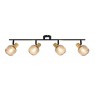 SPOT LIGHT SHADOW 4XE14 BLACK/GOLD