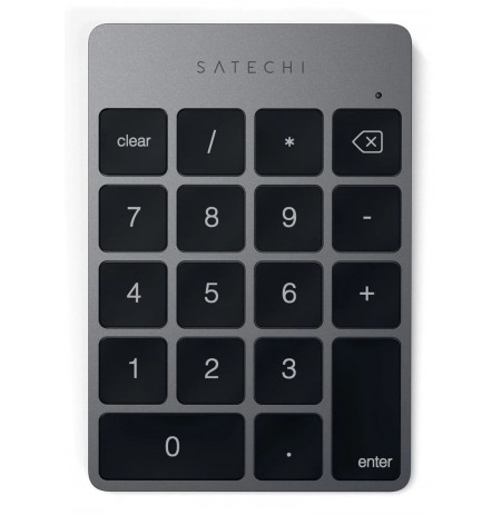 Satechi ST-KSALKPM mobile device keyboard Numeric Bluetooth Grey