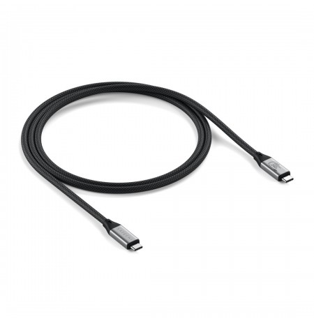 Satechi USB4 V2 Pro Cable USB cable USB4 Gen 4x2 1.2 m USB C 120 Gbit/s 240 W Silver, Black