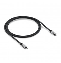 Satechi USB4 V2 Pro Cable USB cable USB4 Gen 4x2 1.2 m USB C 120 Gbit/s 240 W Silver, Black