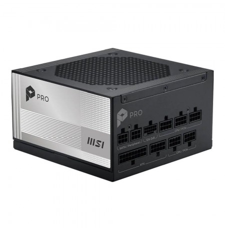 MSI Power supply PRO A1000PL PCIE5 1000W 120mm 80+ Platinum