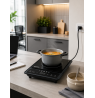 Brock HP 2009 Induction Cooker 2000W, Ceramic Surface 250x250 mm, Black