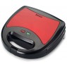 Brock SSM 2003 RD 3 in 1 Sandwich/Waffle Maker And Grill 750W, Black/Red