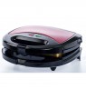 Brock SSM 2003 RD 3 in 1 Sandwich/Waffle Maker And Grill 750W, Black/Red