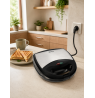 Brock SSM 2004 SS 3 in 1 Sandwich/Waffle Maker And Nutlet Makerl 750W, Black/Steel