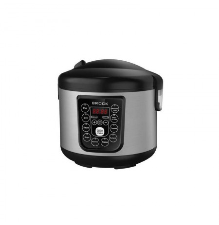 Brock MC 1003 Multicooker 3L 500W, Black/Steel
